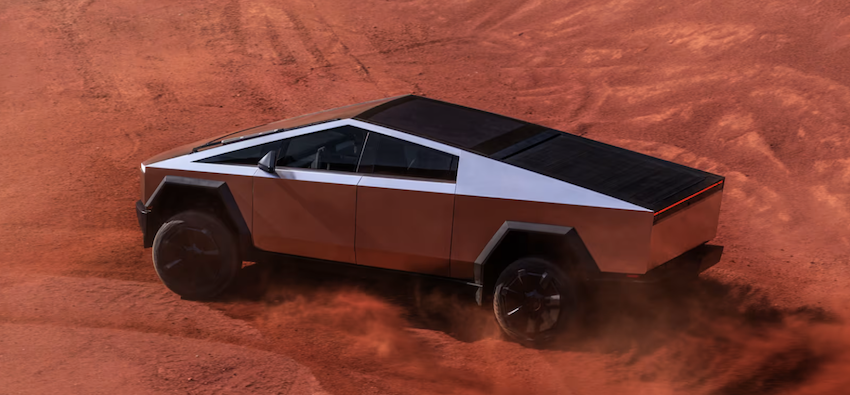 Tesla Cybertruck 第二季季銷量僅 5,000 輛。（圖片來源：Tesla）