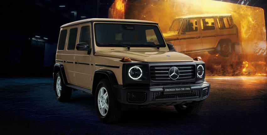 賓士推出 G-Class Edition STRONGER THAN THE 1980s 特仕版向 W460 初代 G-Class 致敬。