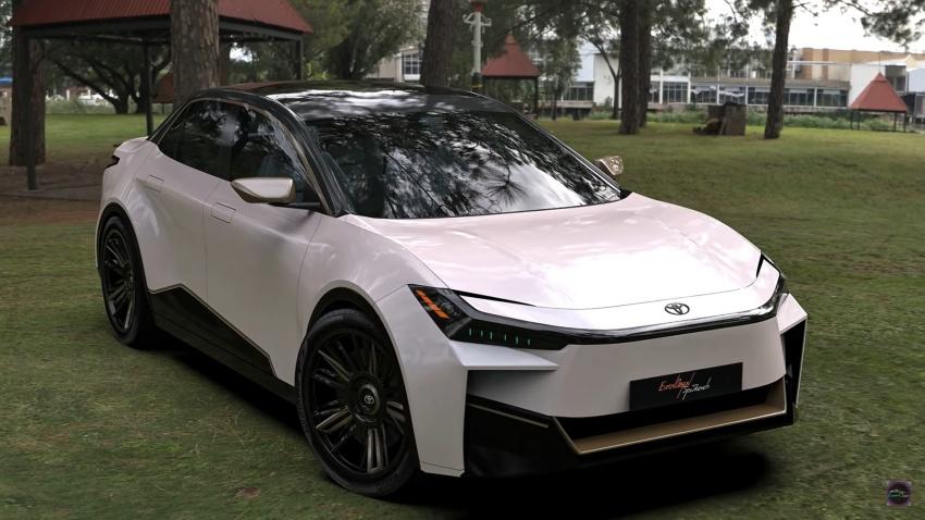 設計師預測的 Toyota Corolla 大改款造型,充滿更激進的線條。圖為預想圖。