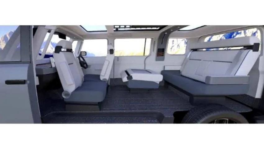 寬敞空間設計使 X-Van Gear 適合多種用途。