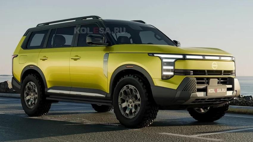 外媒繪製新一代 XTERRA 的預想圖，參考全新皮卡 Frontier Pro 造型。