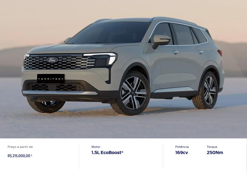 Ford 小改款 Territory 於巴西上市。