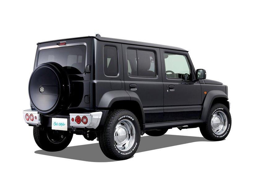 Suzuki 五門版 Jimny 外觀升級更迷人！換裝美式復古風格成矚目焦點