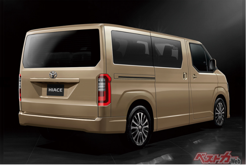 新一代 Toyota Hiace 預期採方正的車身設定。圖為預想圖。
