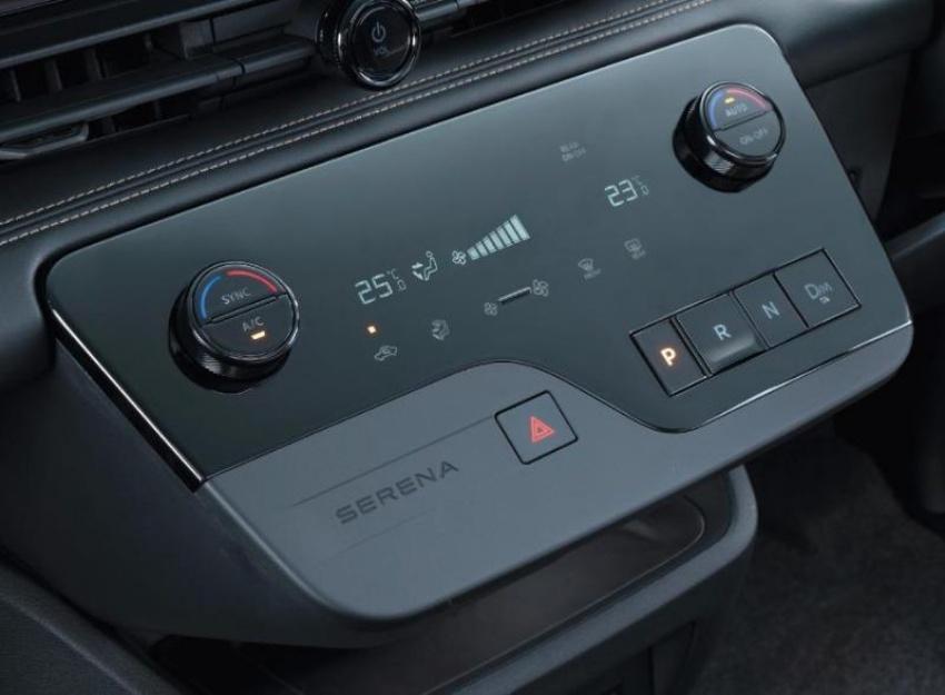 全新 Delica Mini 預期導入和 Leaf 相似的空調面板。
