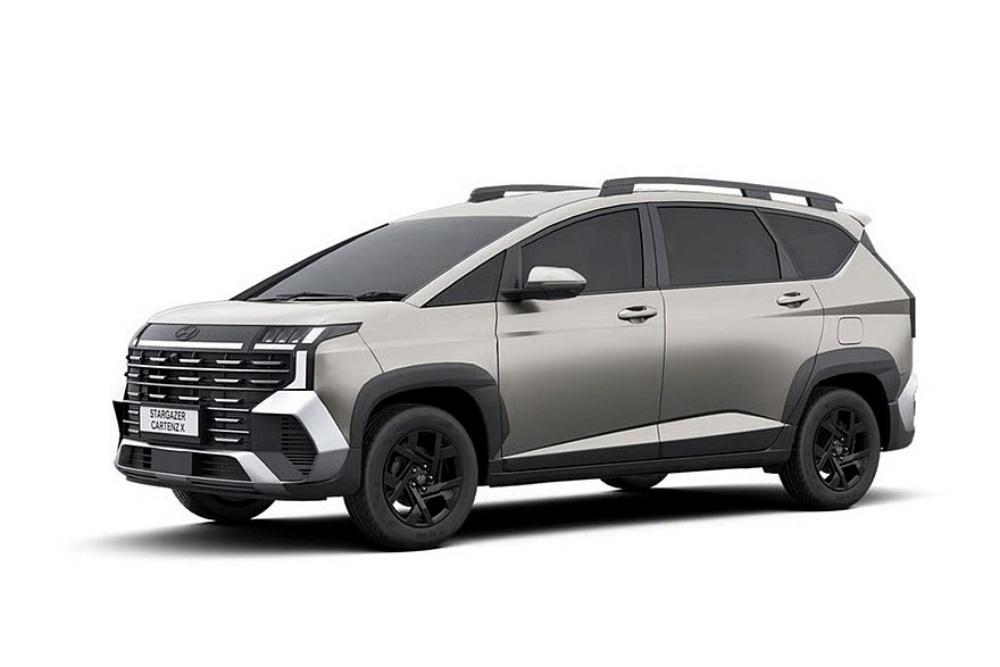 跨界版 Stargazer X 多出防刮材質與車頂行李架。