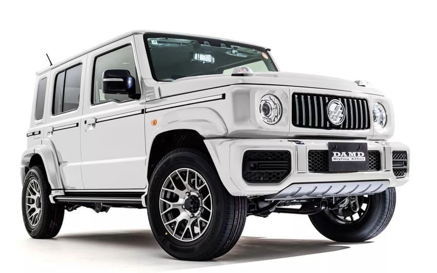 日系改裝品牌 DAMD 推出三款 Jimny Nomade 升級套件，賦予全新風貌。圖為 Little G. Advance。