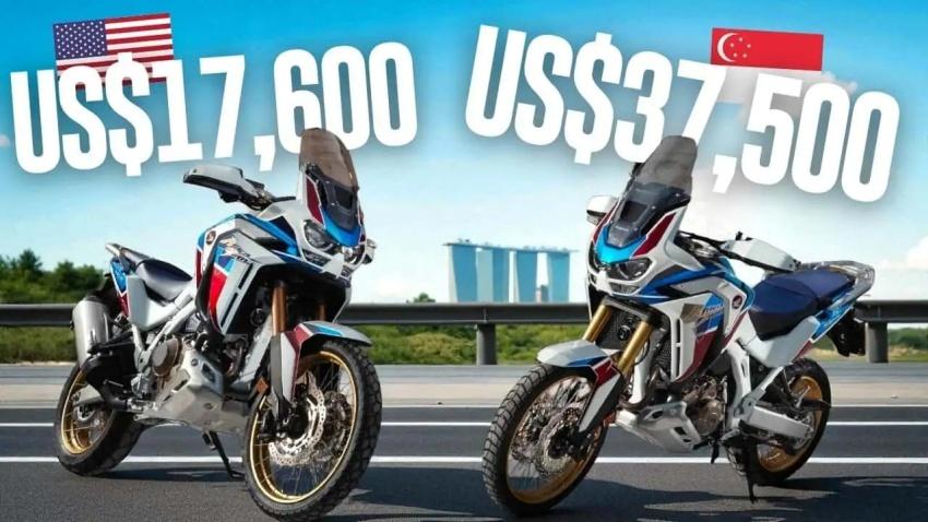 新加坡的機車購買費用相當驚人，其中擁車證花費甚至比買車還高。