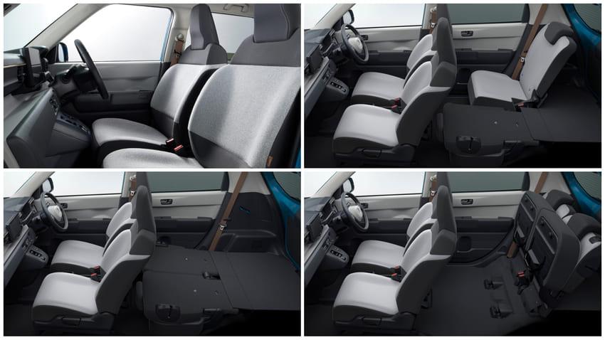 Honda 招牌的 Ultra Seat 多元變化座椅設計在 N-ONE e: 身上也沒有缺席。