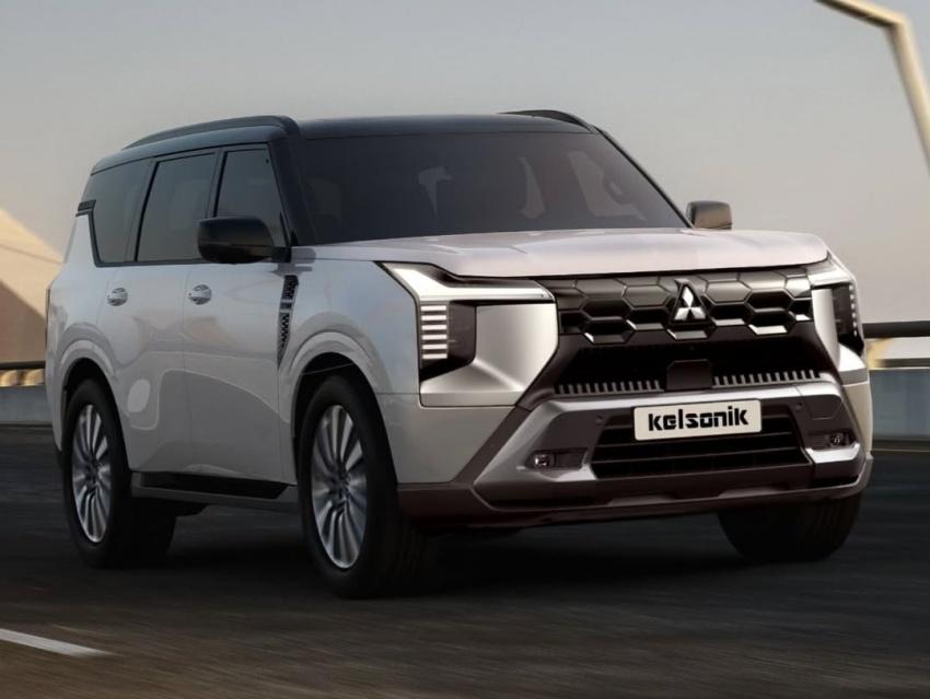 設計師釋出新一代三菱 Pajero 預想圖。
