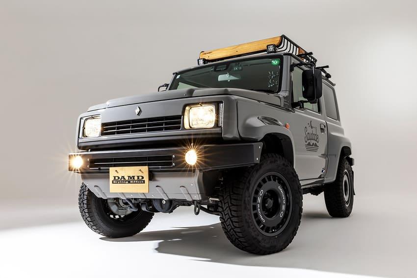 日系改裝品牌 DAMD 推出新作，將 Jimny Sierra 換上復古越野造型。