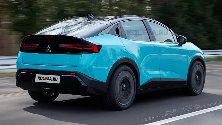 整體維持 Nissan Leaf 的輪廓，不過燈組更加銳利。圖為預想圖。