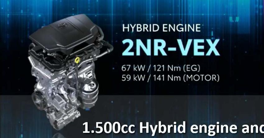 Vios Hybrid 將採 1.5 升油電混合系統，可輸出 111 匹綜效馬力。