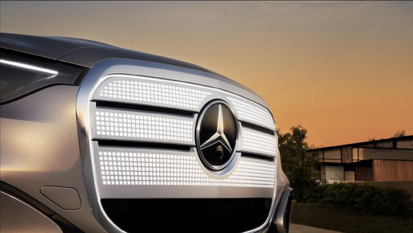 純電動 GLC 車頭樣貌