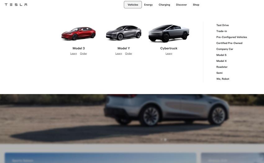 Tesla 在歐洲銷量下滑嚴重，並且官網已下架 Model X 與 Model S。