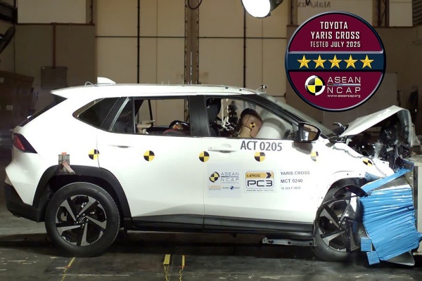 Toyota Yaris Cross 首次安全評鑑成績出爐！獲得東南亞 NCAP 最高評價