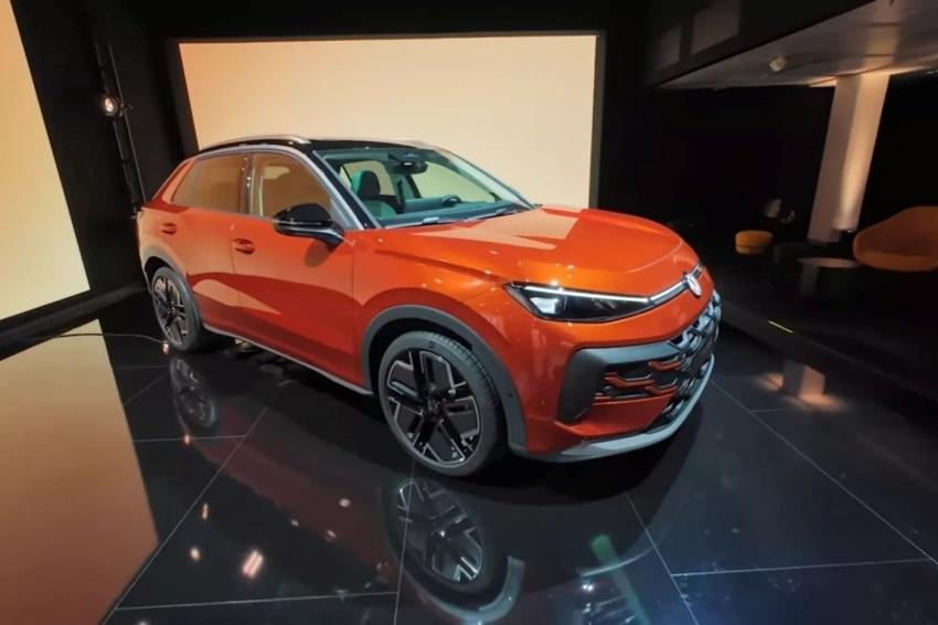新一代福斯 T-Roc 實車照外流。