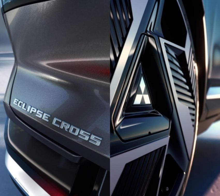 三菱釋出的預告點出新一代 Eclipse Cross 擁有全新輪圈。