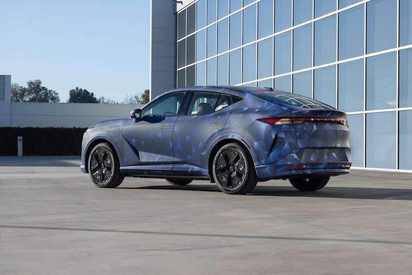 Acura 在一月釋出的 RSX Prototype 概念車迷彩外觀照。