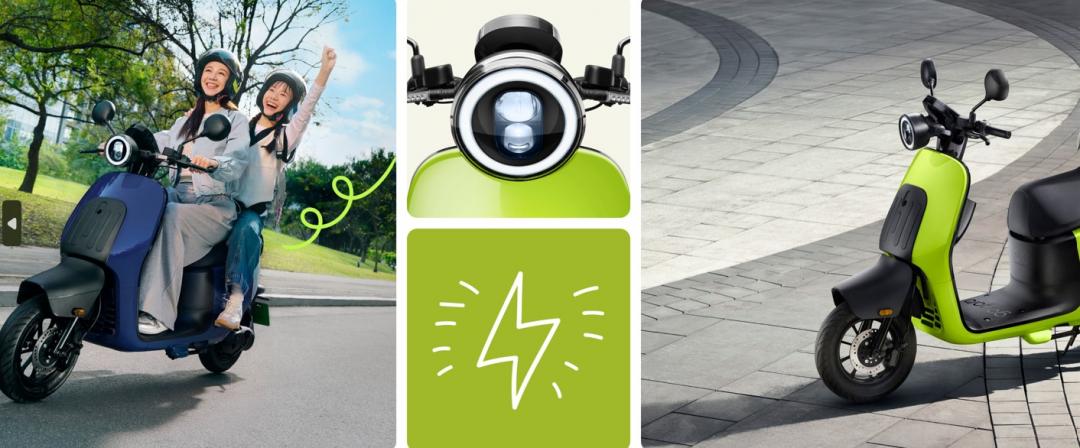 Gogoro EZZY擁有同級最速的性能與輕巧操控性。
