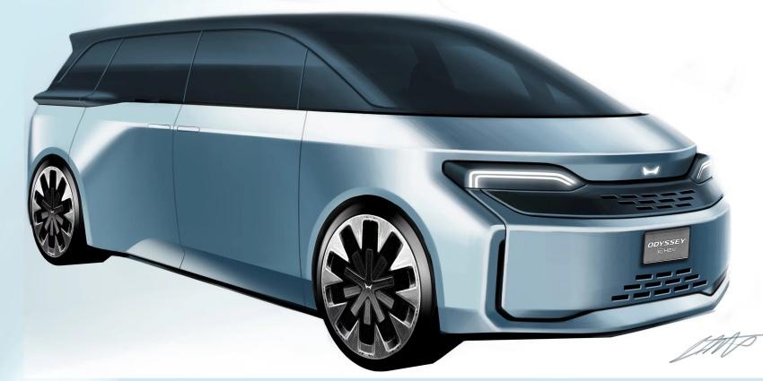 外媒釋出新一代 Honda Odyssey 的預想圖。