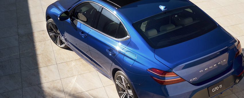 Genesis G70 對手是 BMW 3 系列、Mercedes-Benz C-Class。
