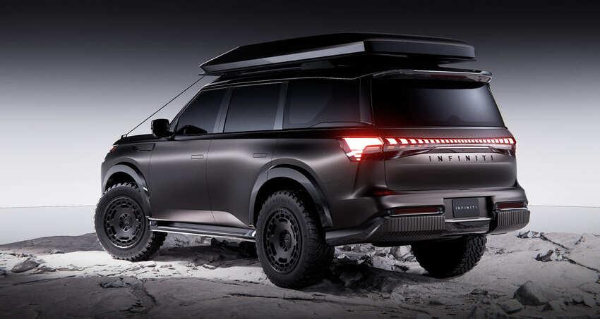 圖為 QX80 Terrain Spec 概念車。