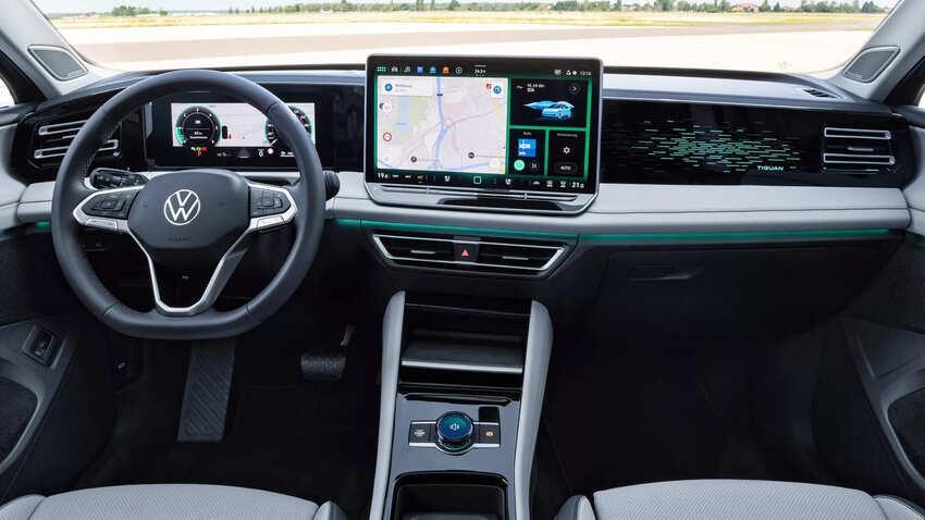 圖為新一代 Tiguan 內裝。