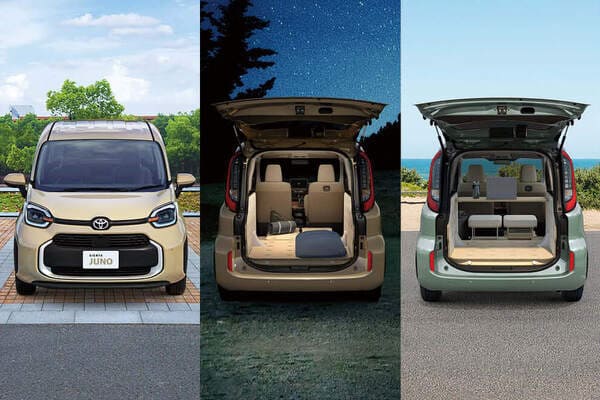 Toyota 新年式 Sienta 追加原廠露營車！模組化設計展現多變空間機能