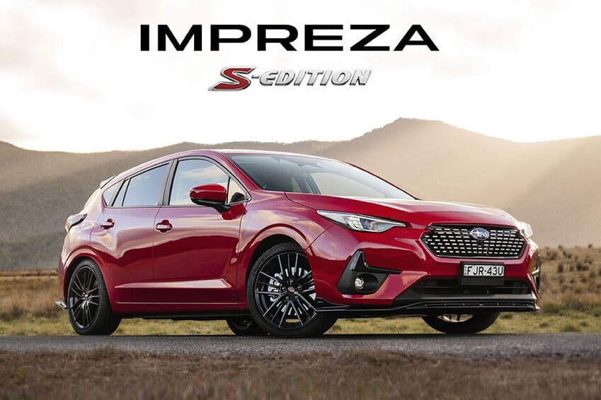 Subaru 在澳洲推出 Impreza S-Edition 特仕版，透過 STI 加持展現動感魅力。