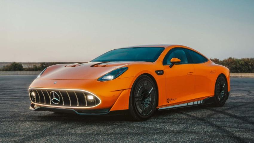 AMG GT XX 概念車在義大利進行高溫耐久測試，並成功刷新多項紀錄。