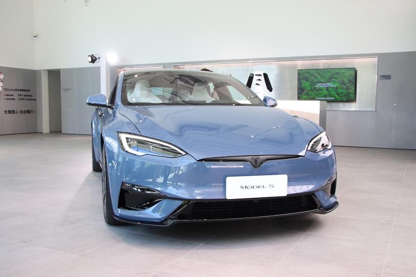 台灣特斯拉表示，即使台灣方面關稅確認降幅，Tesla 不會再針對 Model S、Model X 調降車價。（攝影：記者陳英傑）