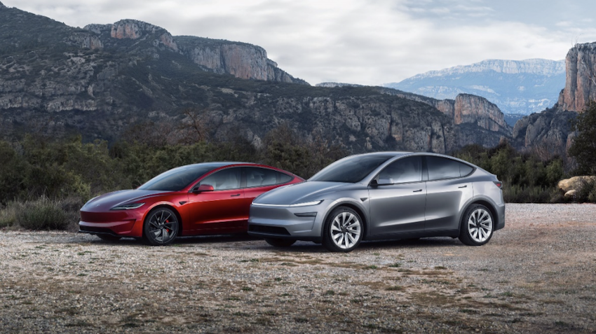 特斯拉針對在台灣販售的Model 3與Model Y煥新款車型，最高折價 10 萬元。（圖片來源：Tesla）