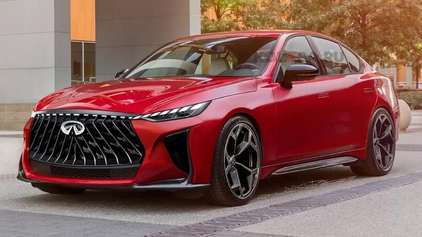 外媒釋出 Infiniti Q50 預想圖，採用最新家族設計語彙。