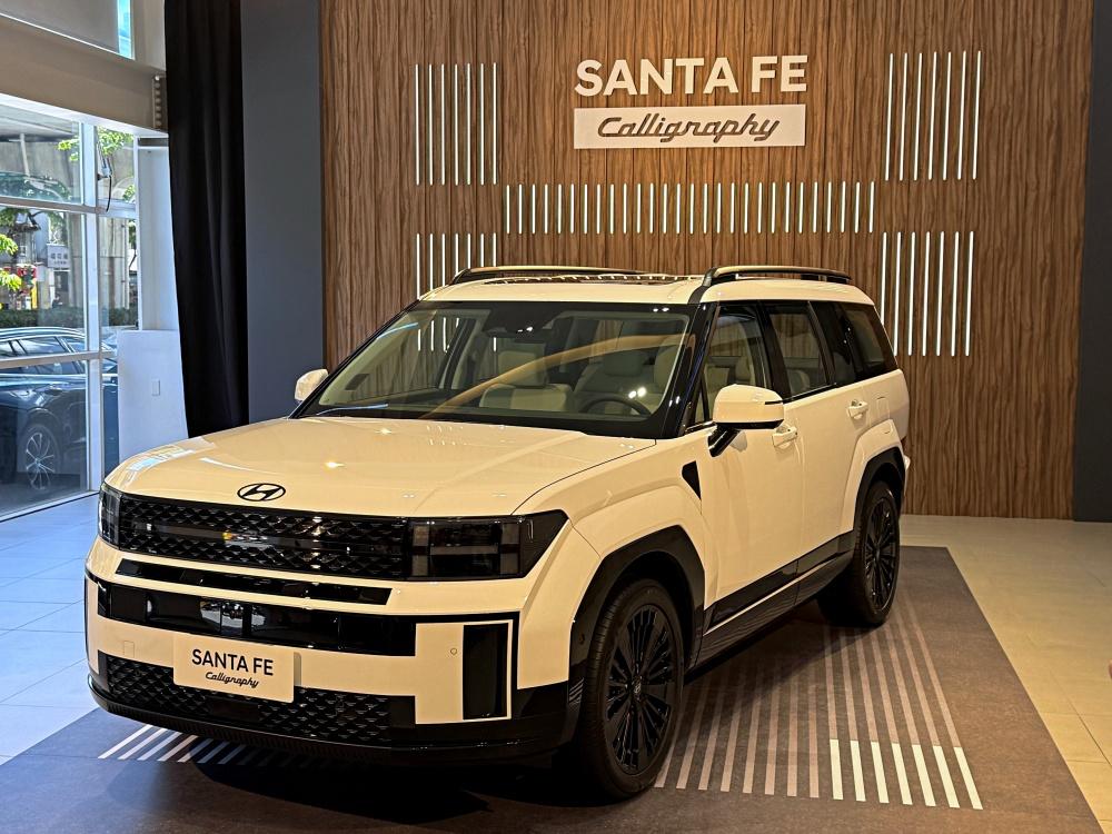 Hyundai 在台旗艦 Santa Fe 導入 Calligraphy 車型。