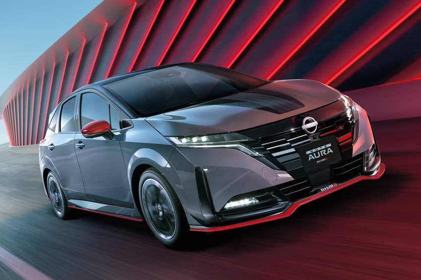 Nissan 推出新年式 Aura Nismo，展現豪華小車的動感氣勢。