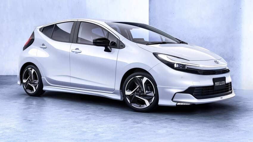 Toyota 近日發表小改款 Aqua，御用改裝品牌 Modellista 也同步推出專屬升級套件。