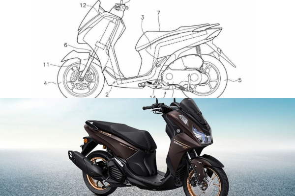 台灣山葉專利出現神秘新車！無龍骨速克達有望搭 YECVT 變速系統