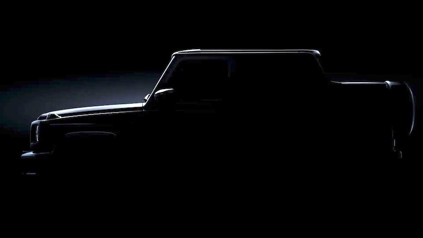 賓士預告 G-Class 敞篷車準備推出。
