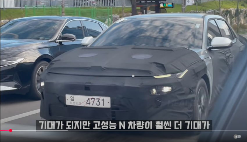 新一代 Hyundai Elantra 測試車首度曝光。