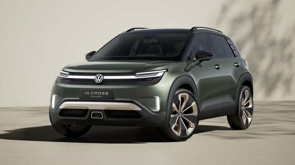 福斯發表全新 ID.Cross 概念車,將於明年量產。