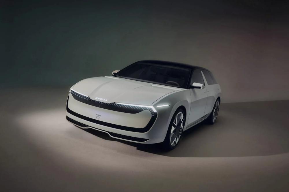 Skoda 推出 Vision O 概念車，展現未來旅行車雛形。