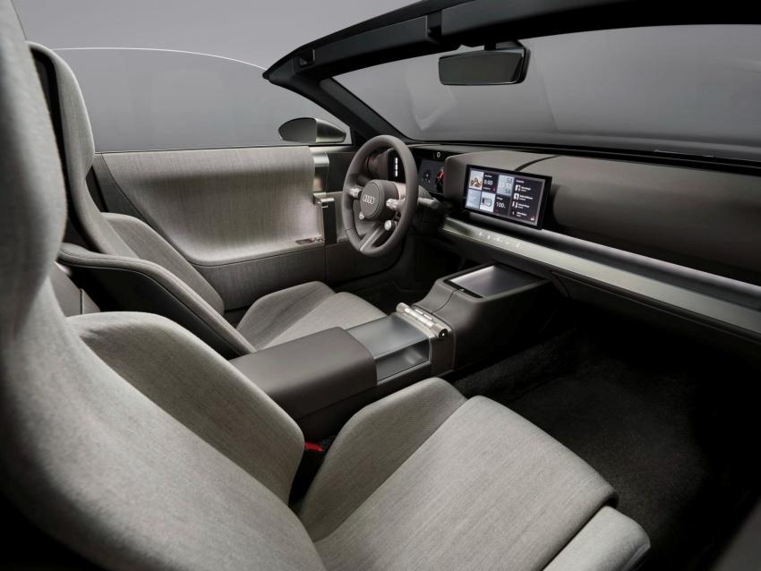 Audi Concept C 復古座艙。