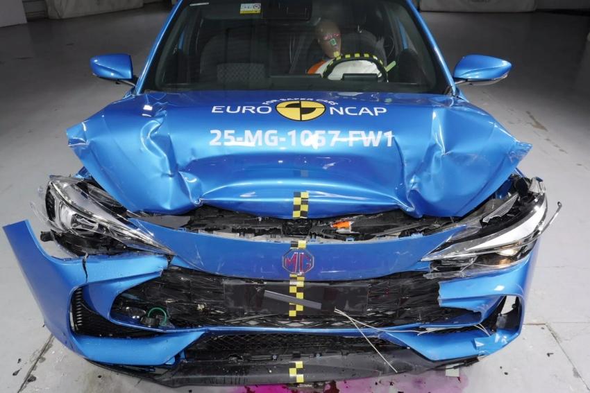 MG 3 在《Euro NCAP》撞擊測試中出現史無前例狀況，儘管獲 4 顆星卻不建議購買。