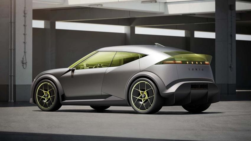 Concept Three 概念車車尾導入最新式樣的像素化尾燈組。