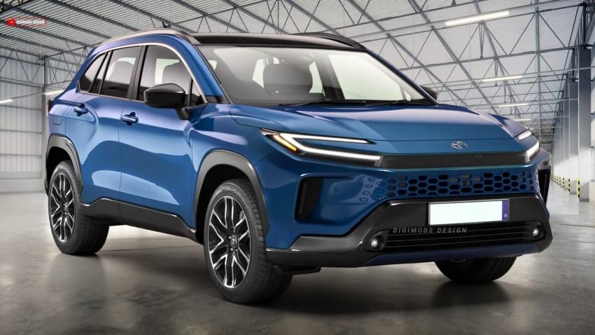 外媒釋出新一代 Toyota Corolla Cross 預想圖，外型跟進家族化設計。