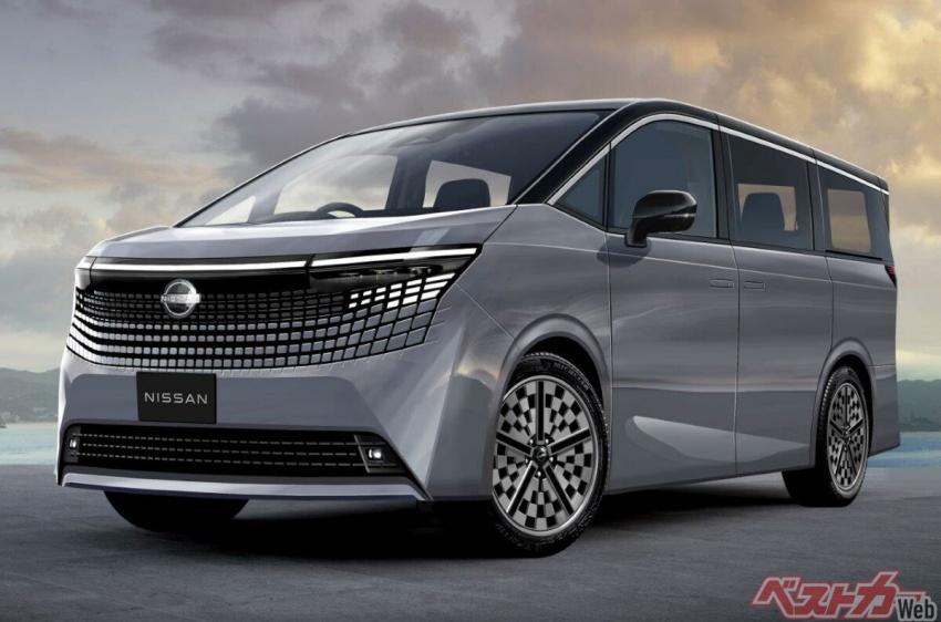 Nissan 旗艦 MPV 車款 Elgrand 預想圖。