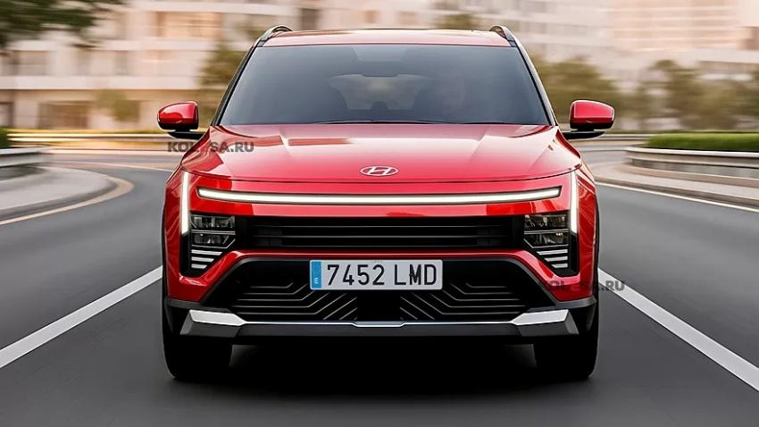 車頭採用最新世代家族化設計，整體輪廓更為方正。圖為預想圖。