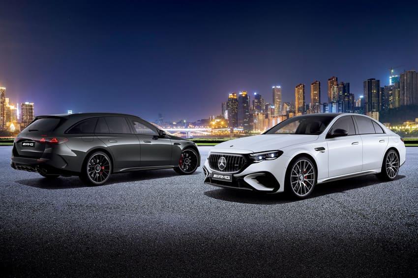 賓士在日本推出 AMG E 53 Hybrid 4Matic+ Edition Night Carbon 特仕版,提供雙車型選擇。