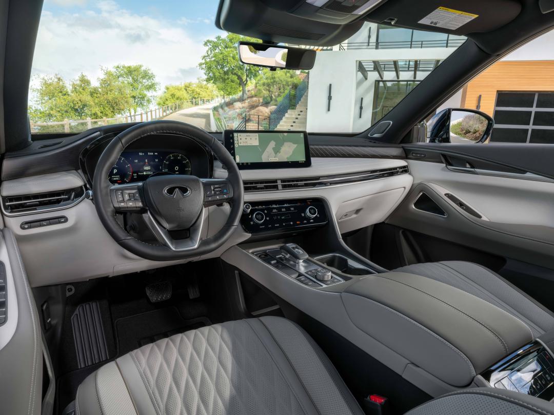 內裝預計沿用現行QX60相同鋪陳，以雙12.3吋螢幕彰顯科技感。